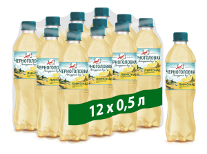 Лимонад ЧЕРНОГОЛОВКА Оригинальный, газ, 0,5 л, ПЭТ