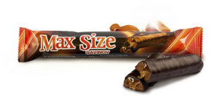 «Max Size Savinov» батончик с шоколадным печеньем и карамелью, 40г