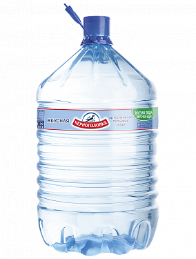 Вода питьевая «ЧЕРНОГОЛОВКА» 18,9 л в одноразовой таре