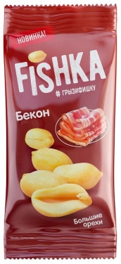 Арахис жареный Fishka Бекон 50г