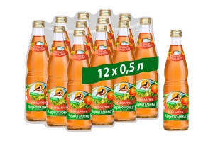 Лимонад ЧЕРНОГОЛОВКА Мандарин, 0,5л, стекло